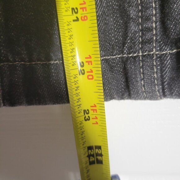 Calvin Klein Jeans Jean‎ Jacket-Dark Denim-Women's SM - Picture 7 of 7